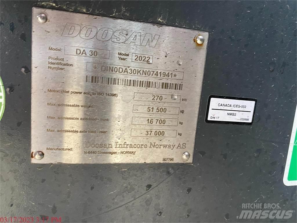 Develon DA30-5 Σπαστό Dump Truck ADT