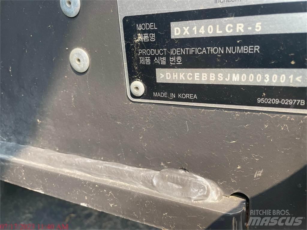 Doosan DX140 LC-5 Εκσκαφείς με ερπύστριες