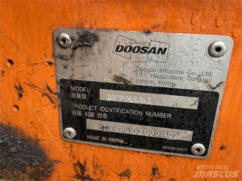 Doosan DX140 LCR-3 Εκσκαφείς με ερπύστριες