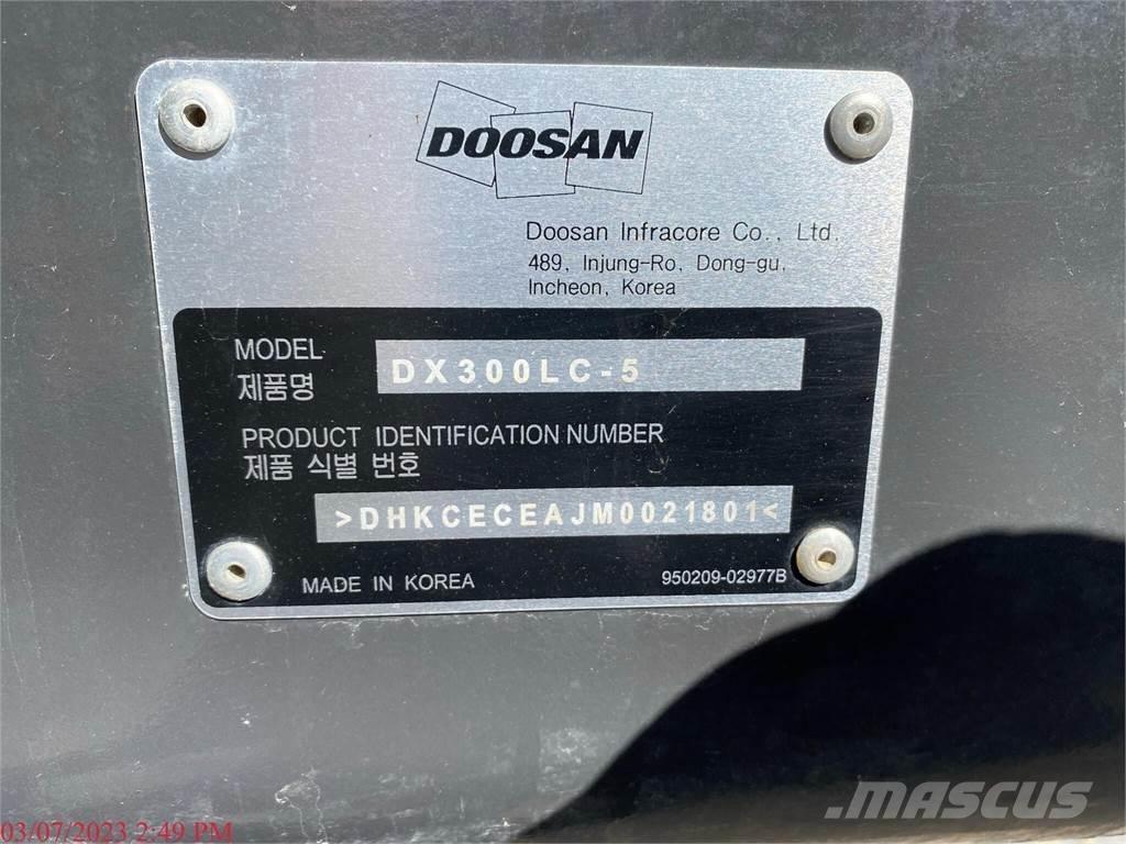 Doosan DX300 LC-5 Βιομηχανικά μηχανήματα διαχείρισης αποβλήτων