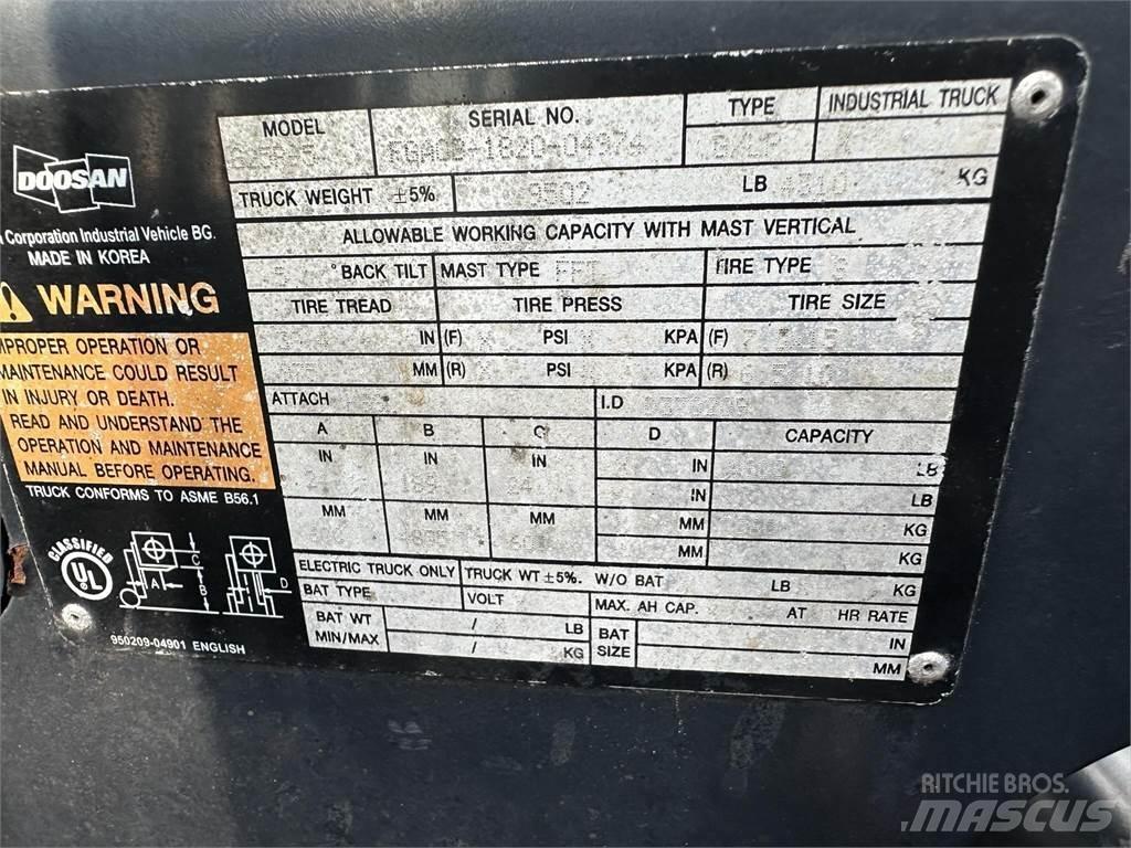 Doosan G25P-5 Περονοφόρα ανυψωτικά κλαρκ - άλλα
