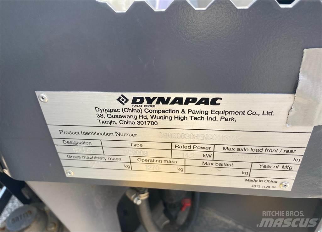 Dynapac CC900G Οδοστρωτήρες διπλού κυλίνδρου