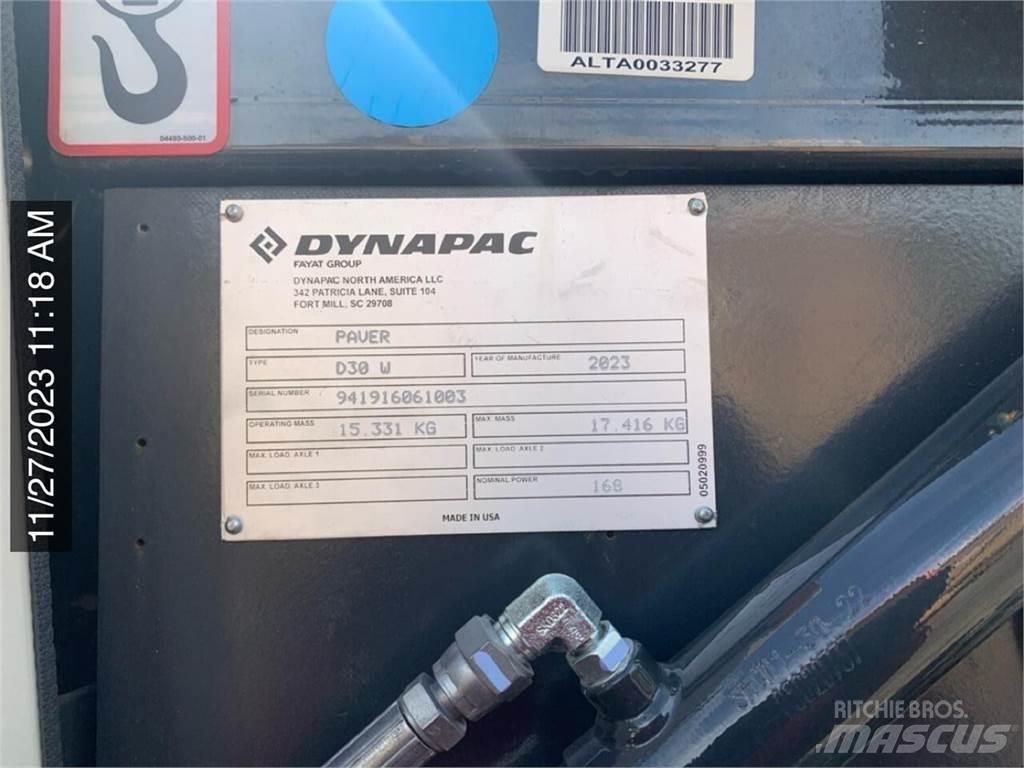 Dynapac D30W Επίστρωση ασφάλτου
