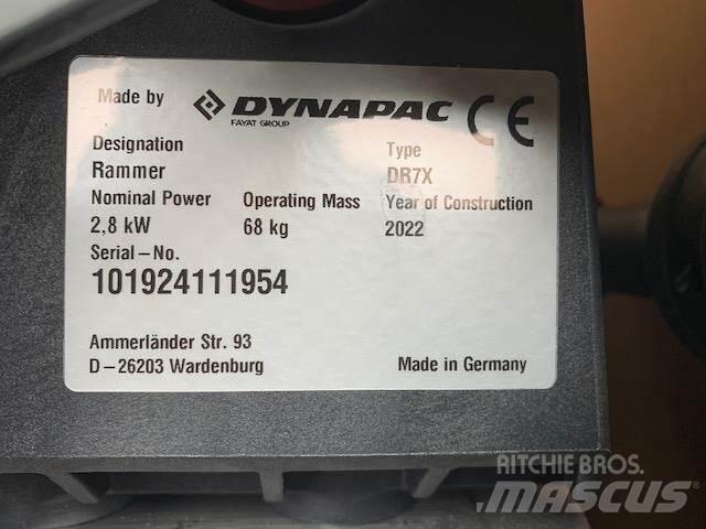 Dynapac DR7X Ρυμουλκούμενοι οδοστρωτήρες με δόνηση