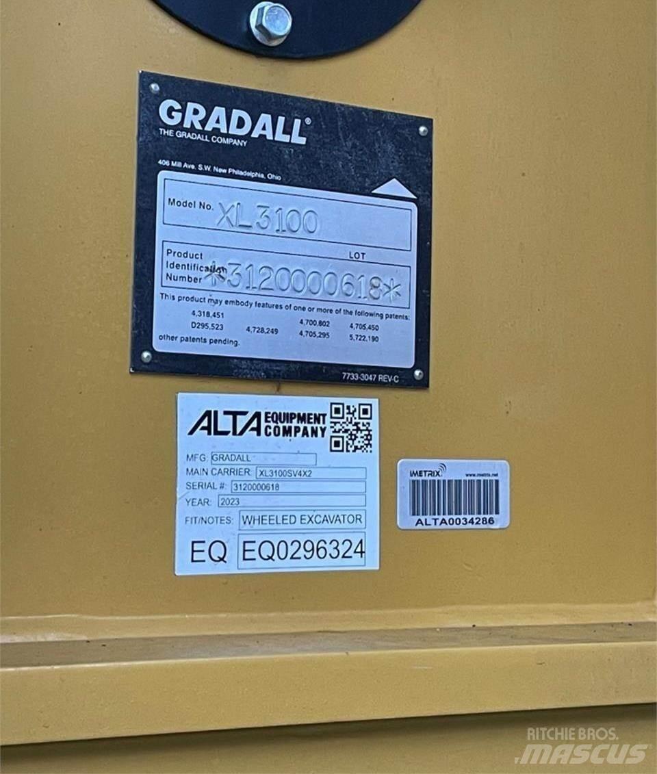 Gradall XL3100 V Εκσκαφείς με τροχούς - λάστιχα