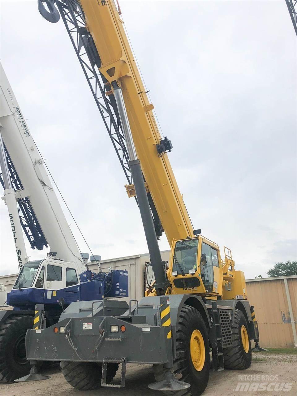 Grove RT890E Γερανοί ανώμαλου εδάφους