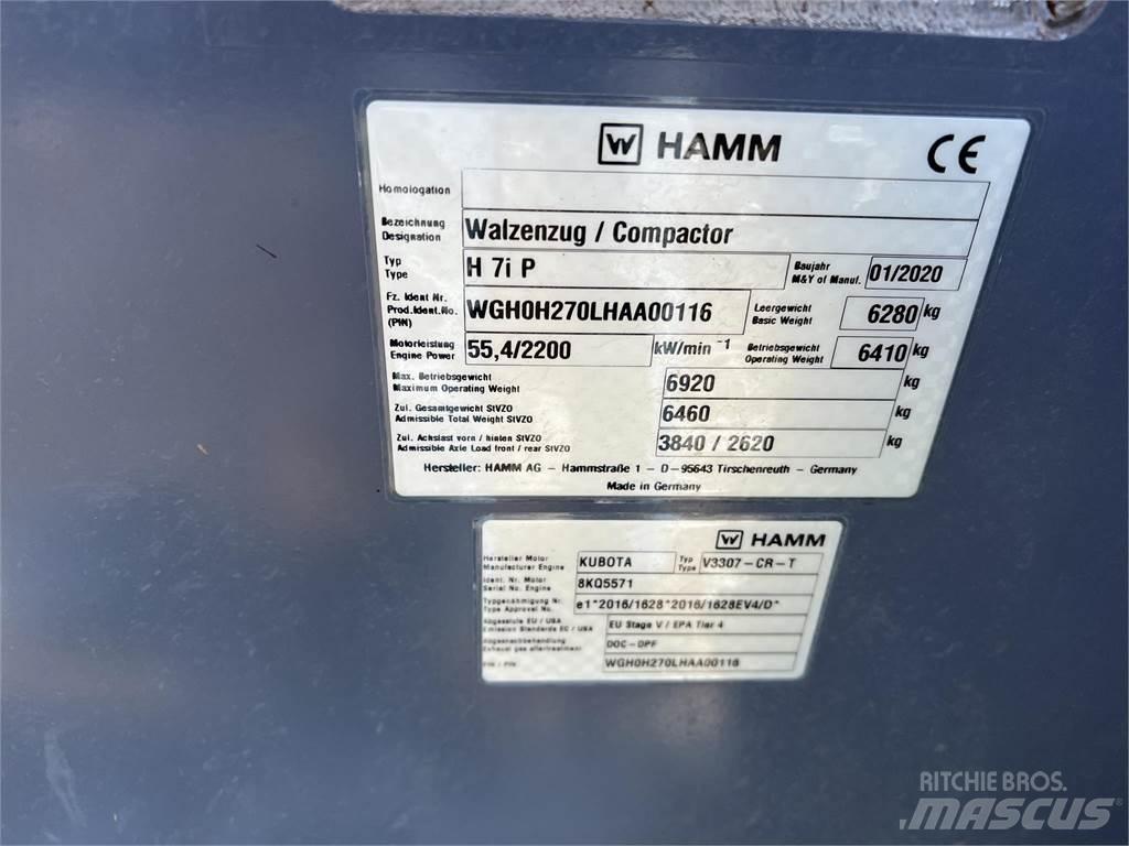 Hamm H7IP Κύλινδροι συμπίεσης αποβλήτων