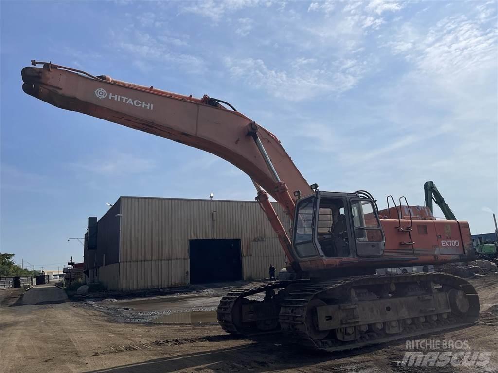 Hitachi EX700 Εκσκαφείς με ερπύστριες