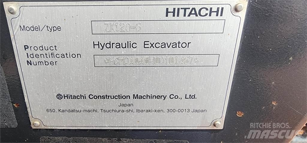 Hitachi ZX120-6 Εκσκαφείς με ερπύστριες