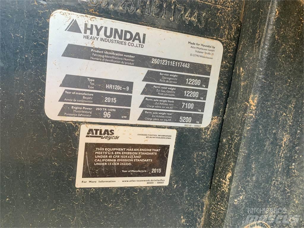 Hyundai HR120C-9 Οδοστρωτήρες διπλού κυλίνδρου