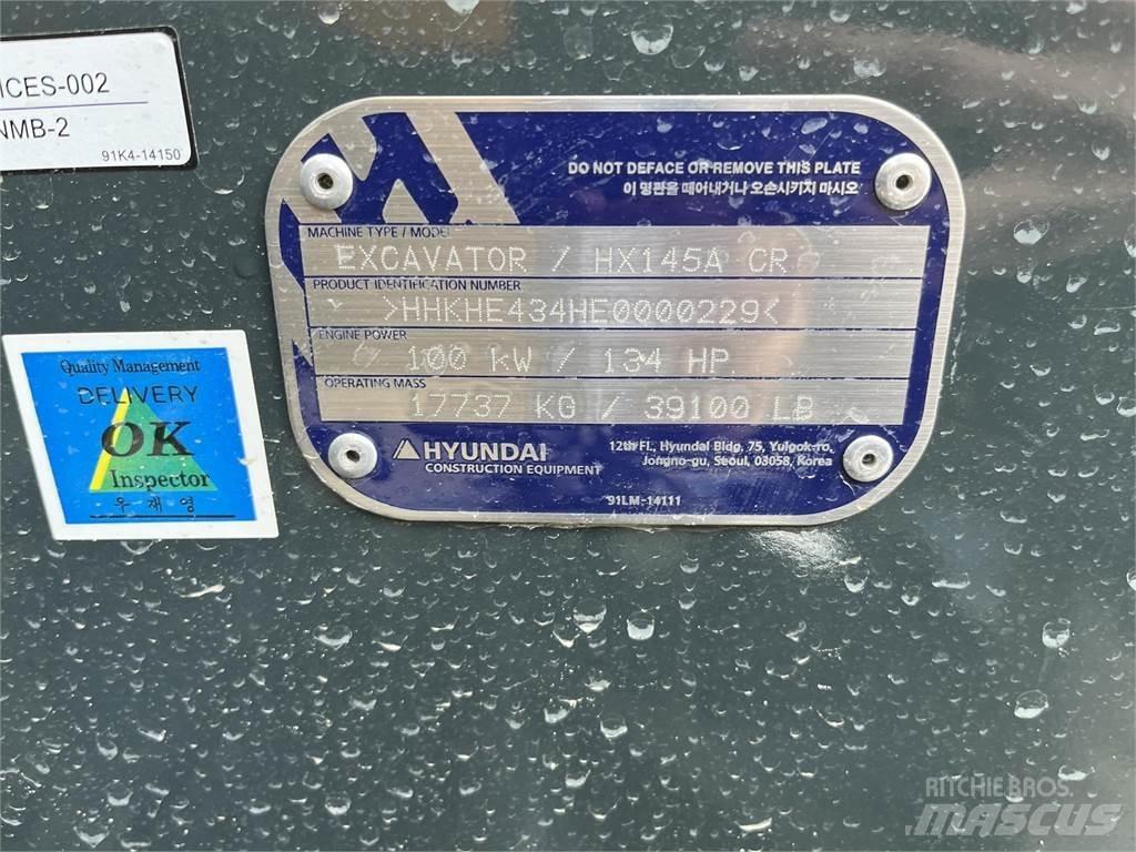 Hyundai HX145A LCR Εκσκαφείς με ερπύστριες