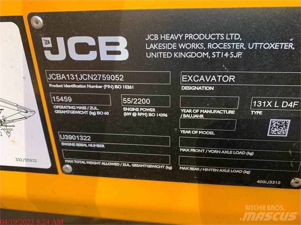 JCB 131X LC Εκσκαφείς με ερπύστριες