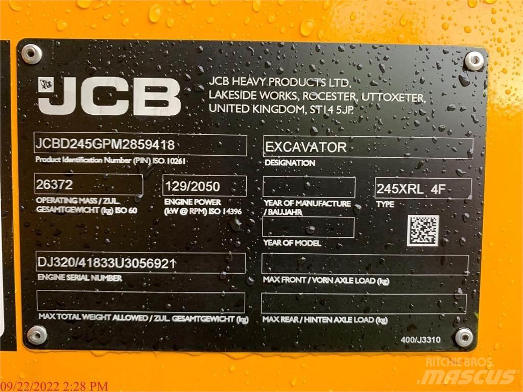 JCB 245XR Εκσκαφείς με ερπύστριες