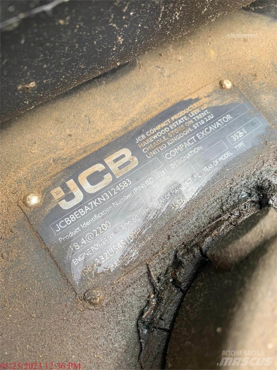 JCB 35Z-1 Εκσκαφάκι (διαβολάκι) < 7t