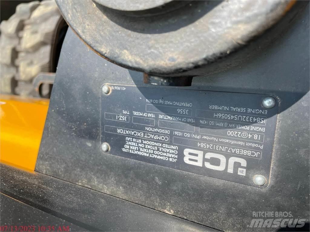 JCB 35Z-1 Εκσκαφάκι (διαβολάκι) < 7t