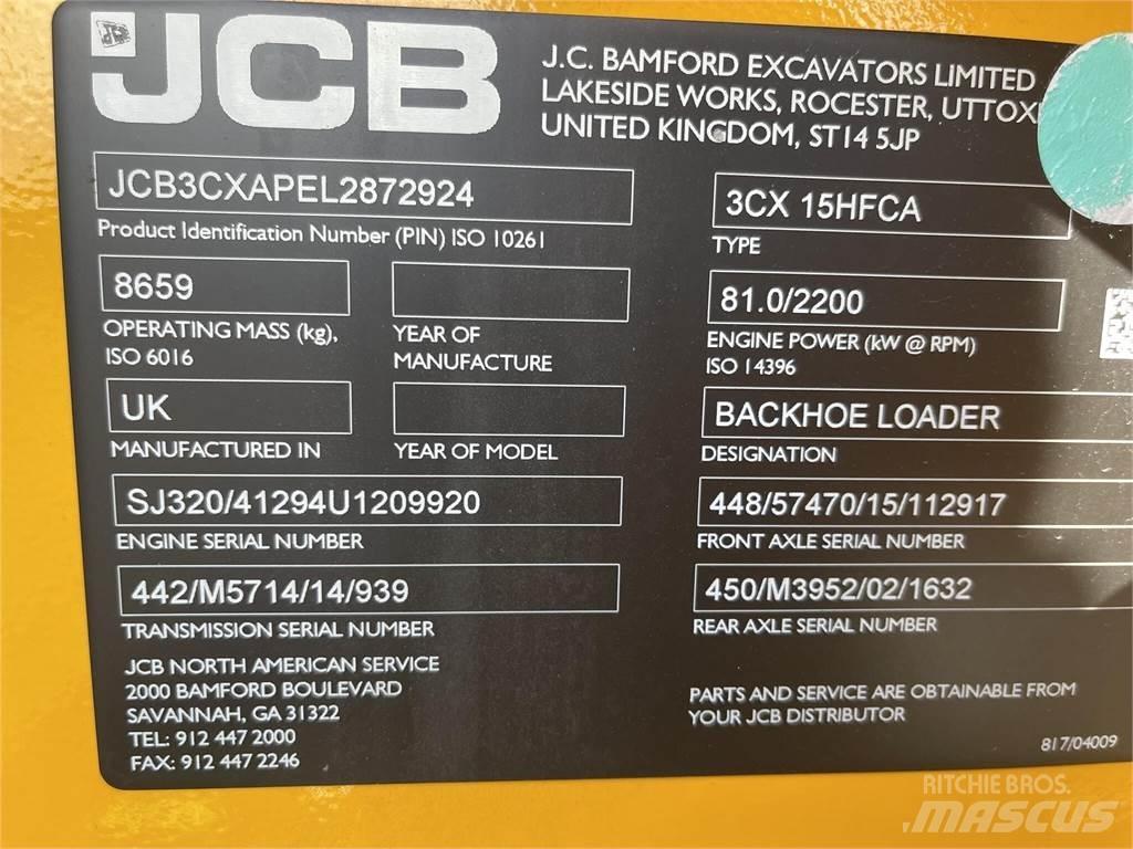 JCB 3CX15 SUPER Εκσκαφείς Φορτωτές τύπου JCB