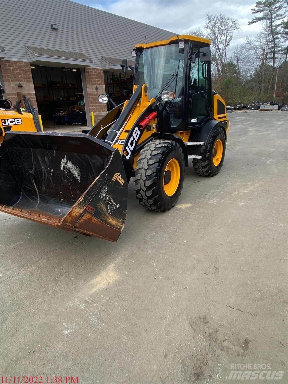 JCB 409 Φορτωτές με λάστιχα (Τροχοφόροι)