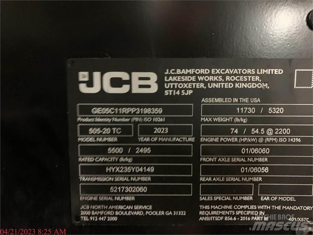 JCB 505-20TC Τηλεσκοπικοί ανυψωτές