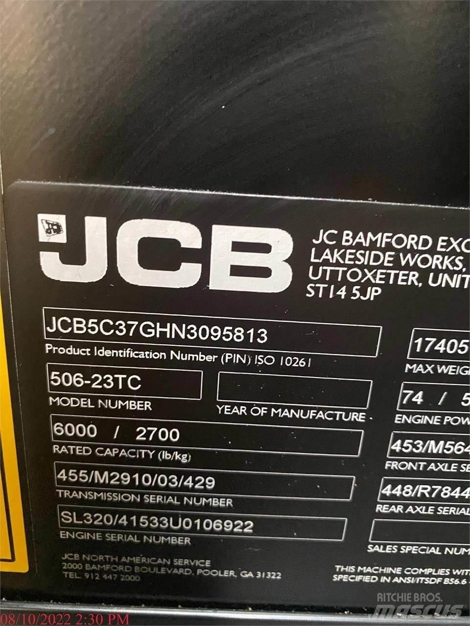 JCB 506-23TC Τηλεσκοπικοί ανυψωτές