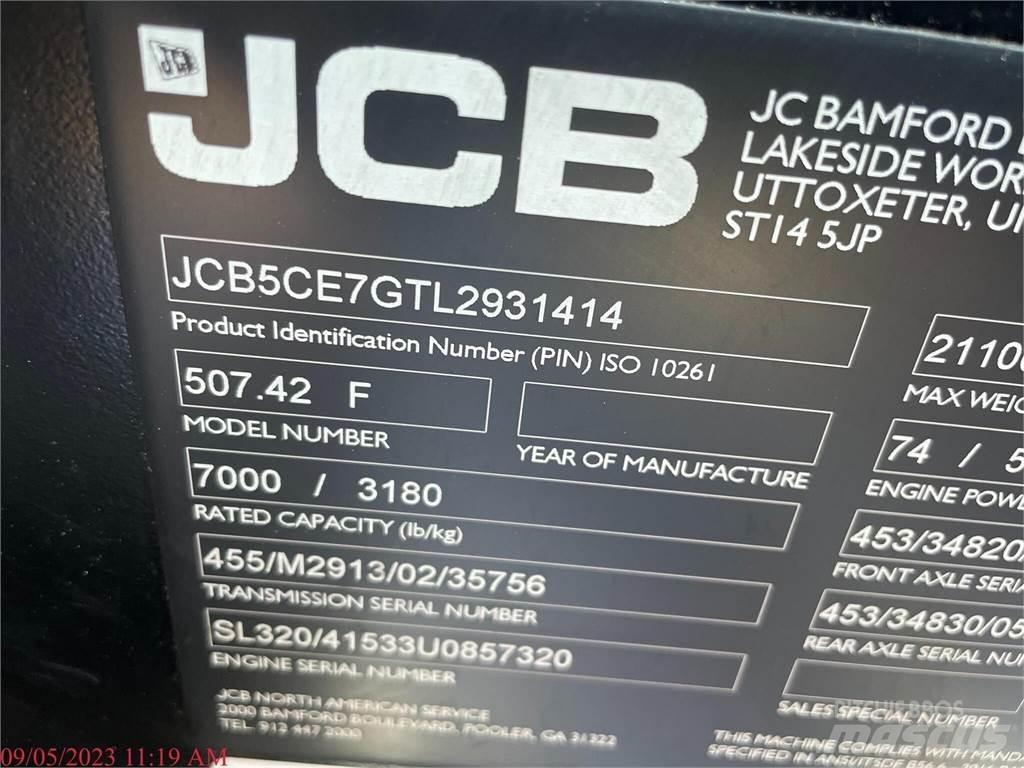 JCB 507-42 Τηλεσκοπικοί ανυψωτές