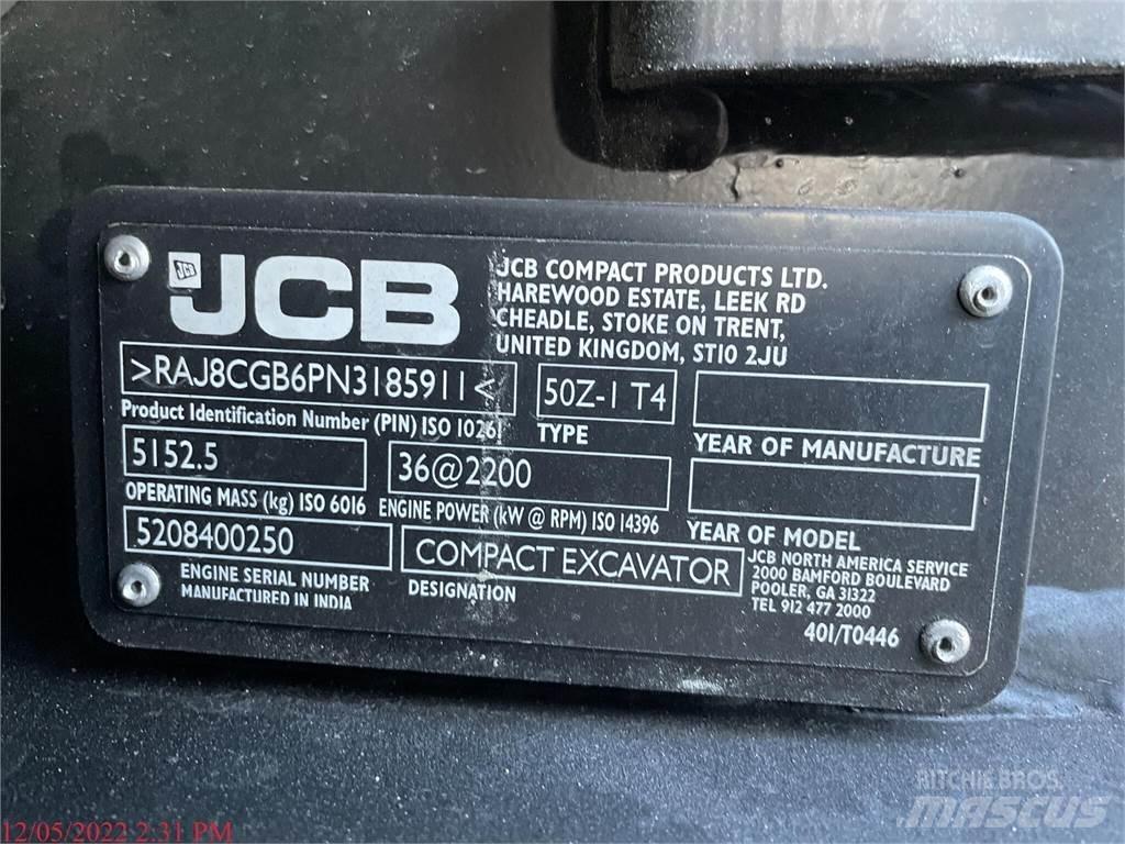 JCB 50Z-1 Εκσκαφάκι (διαβολάκι) < 7t
