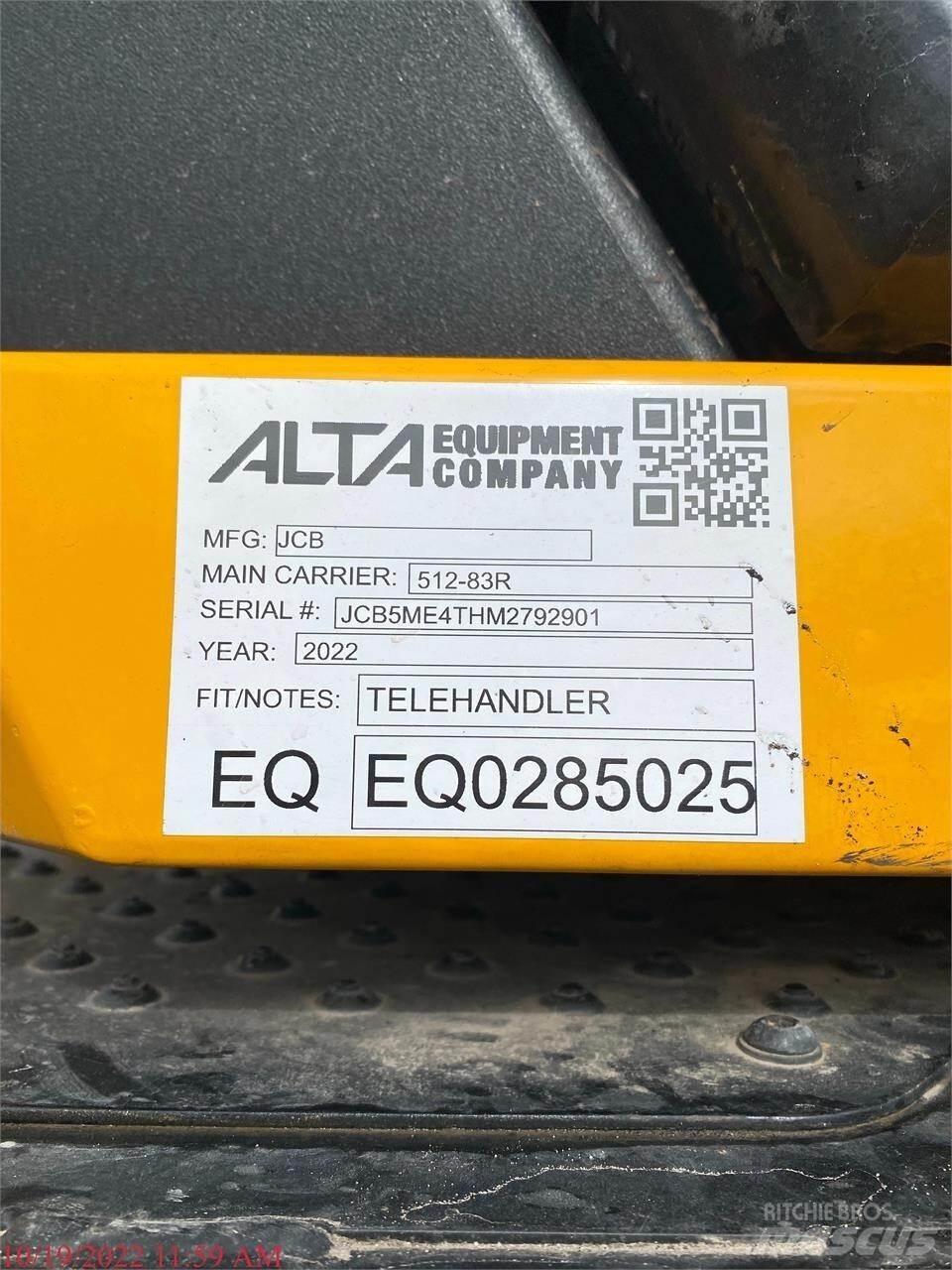 JCB 512-83R Τηλεσκοπικοί ανυψωτές
