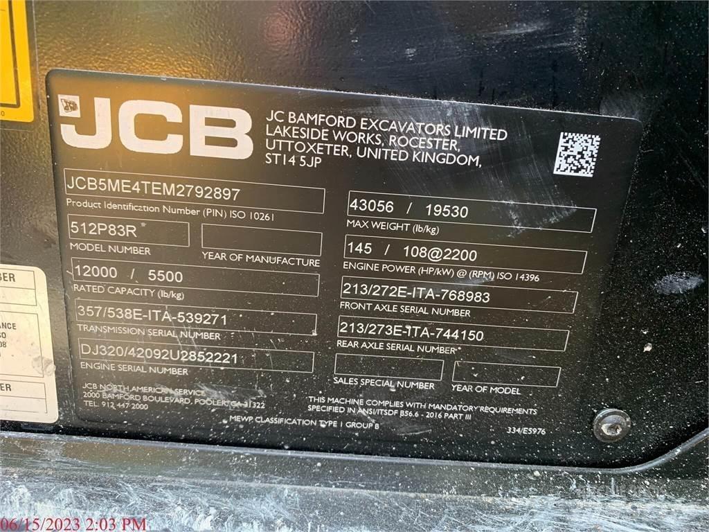 JCB 512-83R Τηλεσκοπικοί ανυψωτές