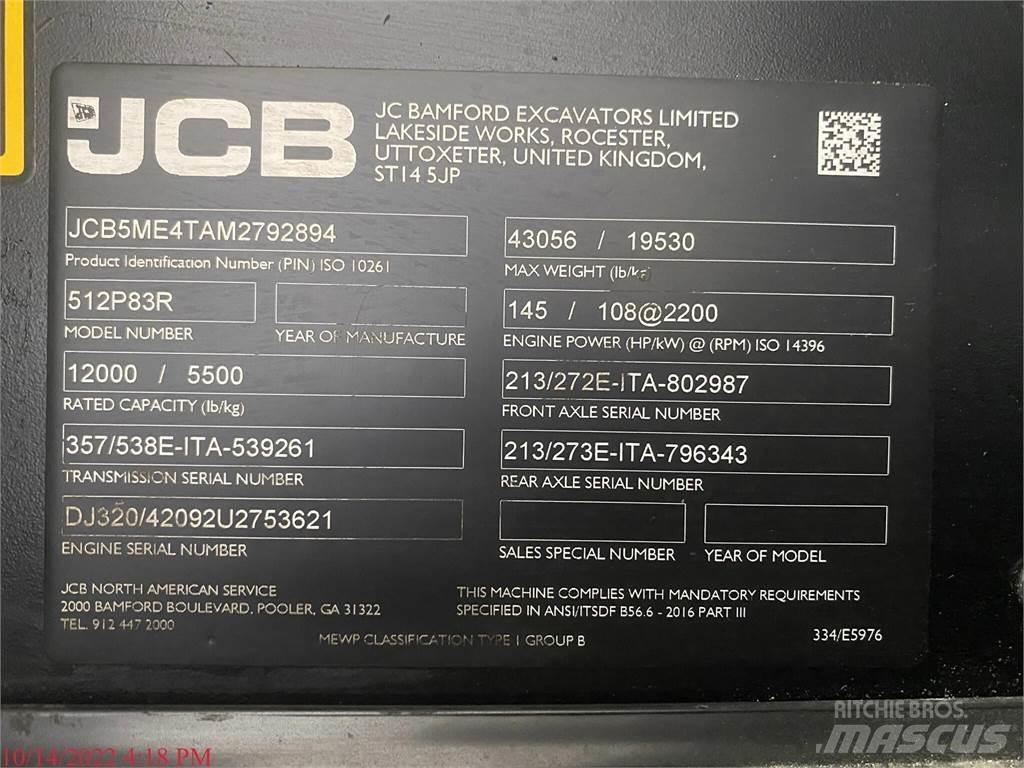 JCB 512-83R Τηλεσκοπικοί ανυψωτές