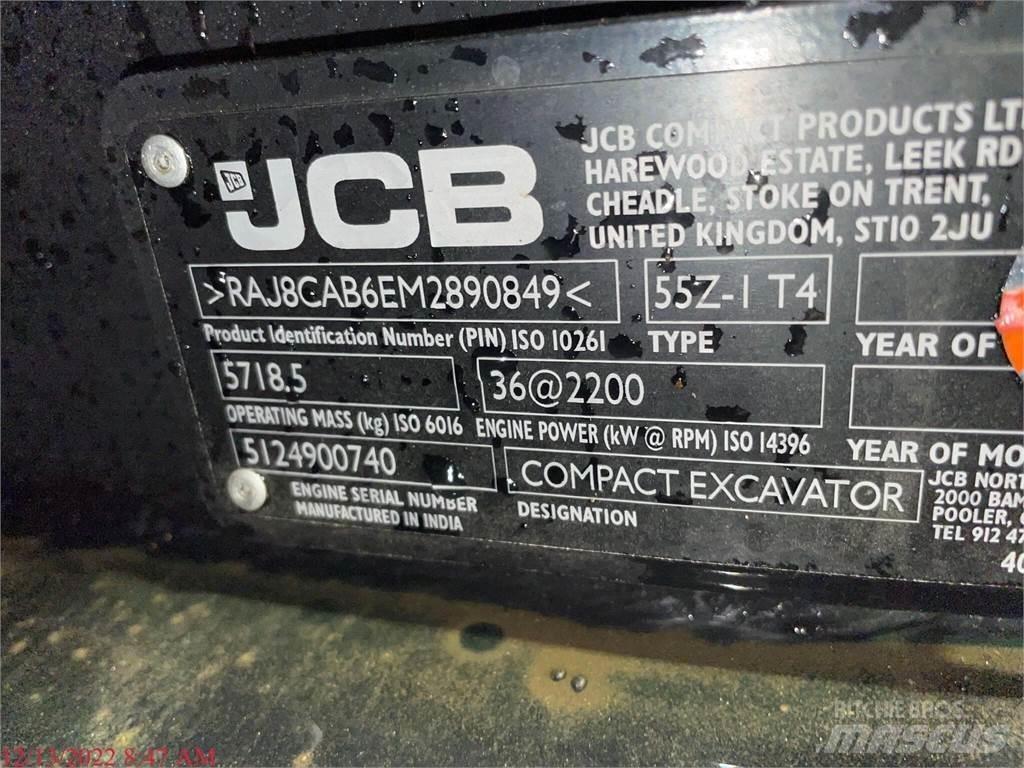 JCB 55Z-1 Εκσκαφάκι (διαβολάκι) < 7t