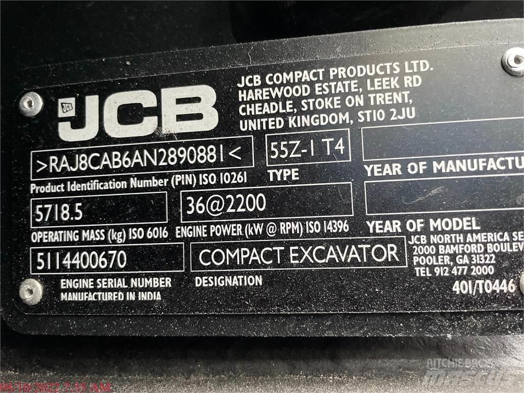 JCB 55Z-1 Εκσκαφάκι (διαβολάκι) < 7t