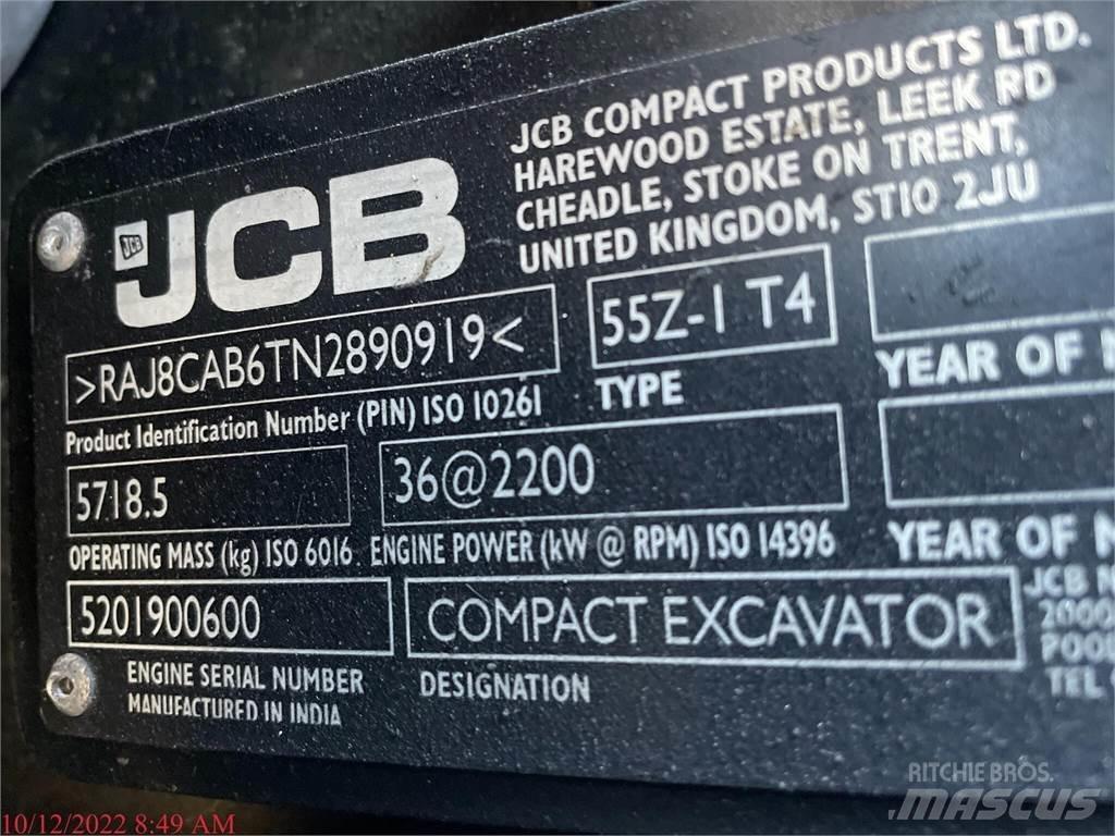 JCB 55Z-1 Εκσκαφάκι (διαβολάκι) < 7t