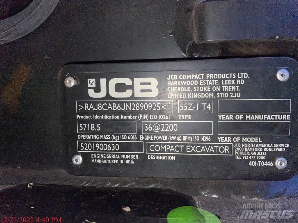 JCB 55Z-1 Εκσκαφάκι (διαβολάκι) < 7t