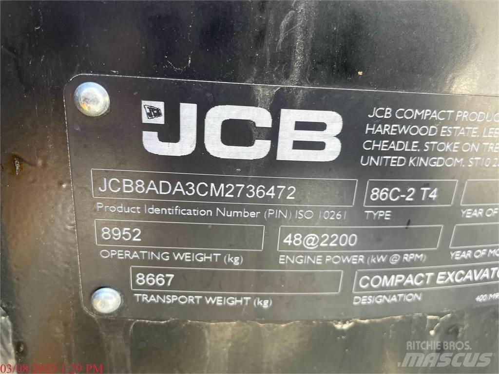 JCB 86C-2 Εκσκαφείς με ερπύστριες