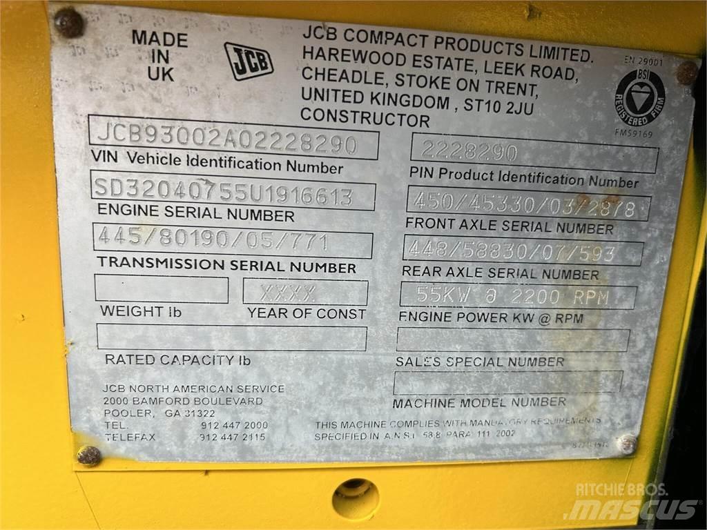 JCB 930 Φορτηγά ανώμαλου εδάφους