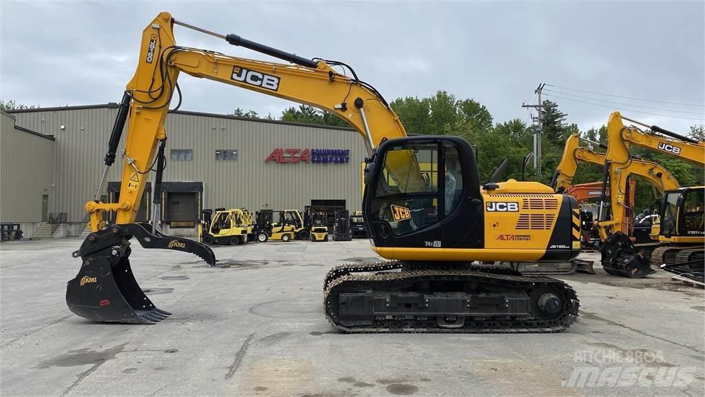 JCB JS160 Εκσκαφείς με ερπύστριες