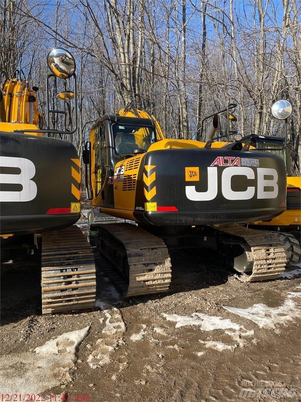 JCB JS160 Εκσκαφείς με ερπύστριες