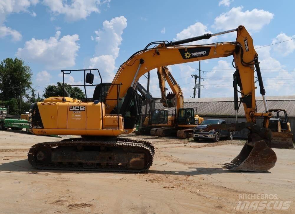 JCB JS160 Εκσκαφείς με ερπύστριες