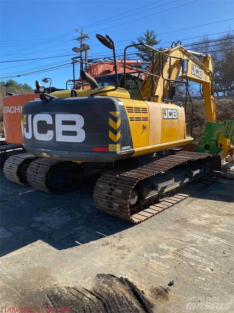 JCB JS220 Εκσκαφείς με ερπύστριες