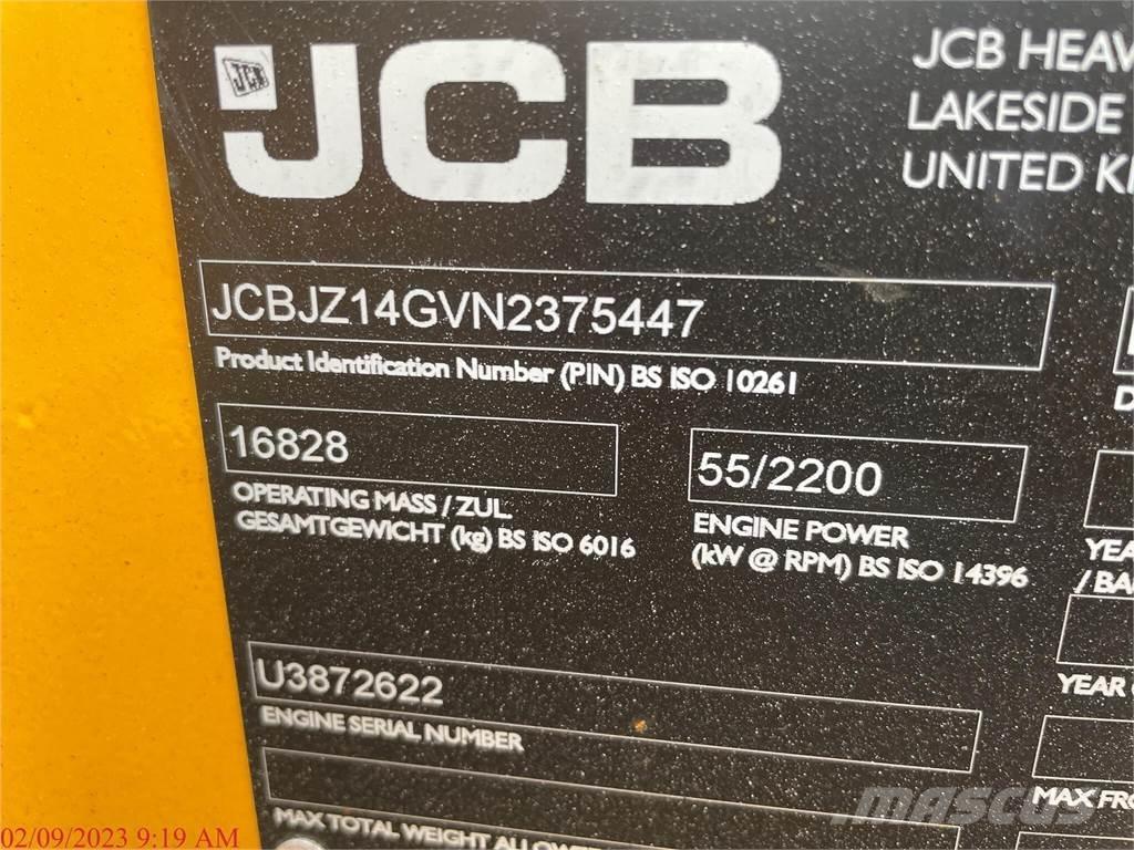 JCB JZ141 LC Εκσκαφείς με ερπύστριες