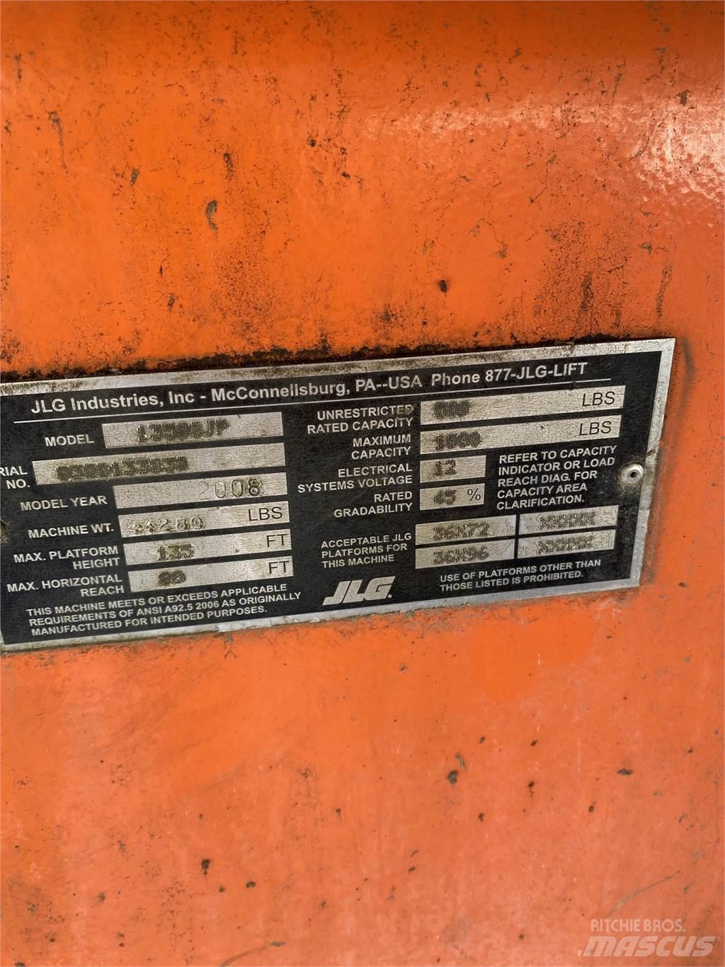JLG 1350SJP Ανυψωτήρες με τηλεσκοπικό βραχίονα