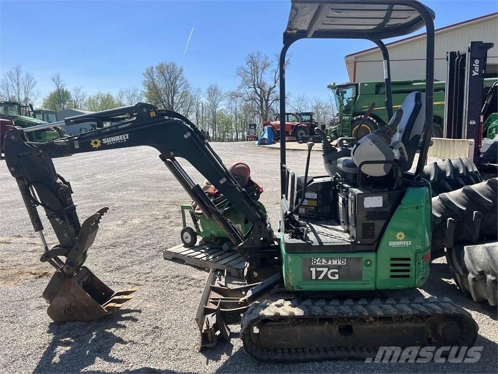 John Deere 17G Εκσκαφάκι (διαβολάκι) < 7t