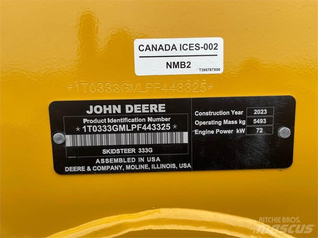 John Deere 333G Καταστροφέας κλαδιών