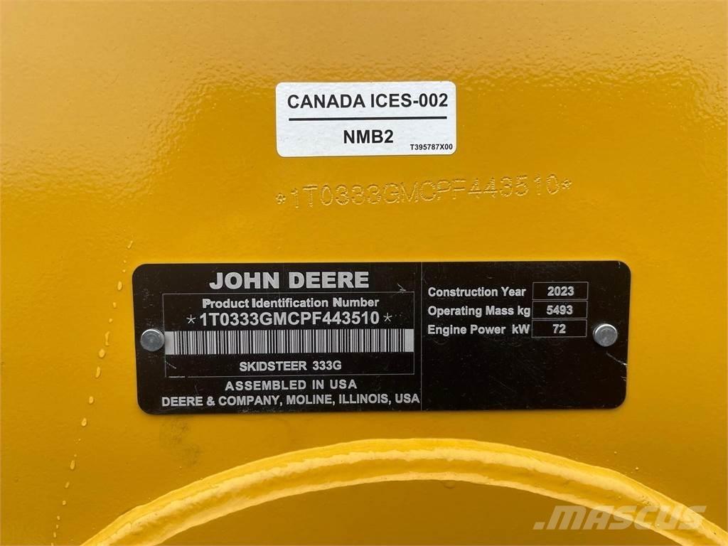 John Deere 333G Φορτωτάκια