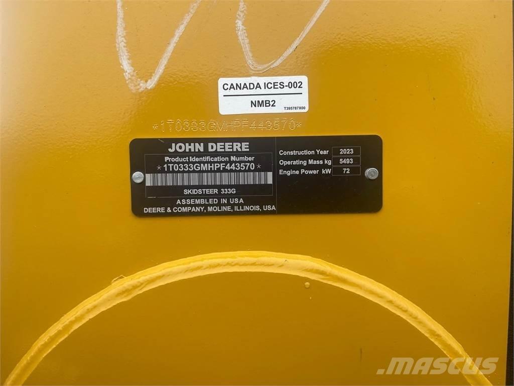 John Deere 333G Φορτωτάκια