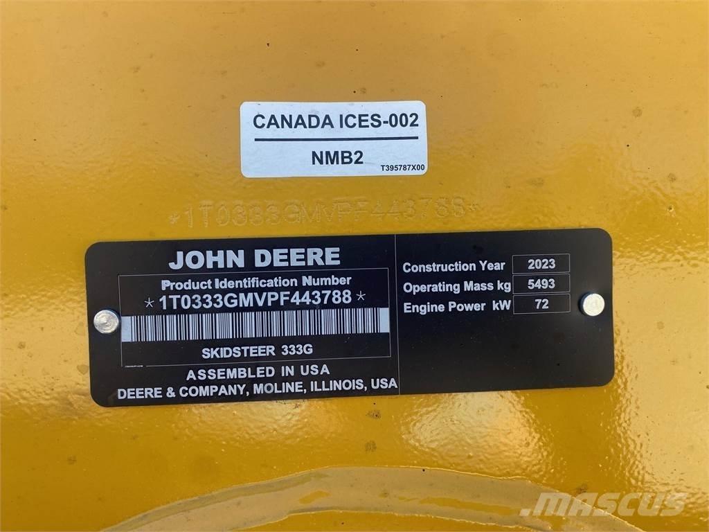 John Deere 333G Φορτωτάκια