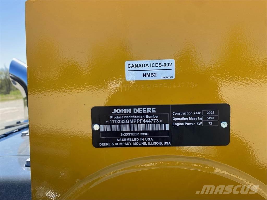 John Deere 333G Φορτωτάκια