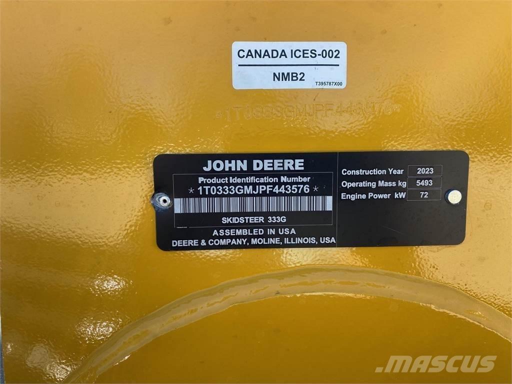 John Deere 333G Φορτωτάκια