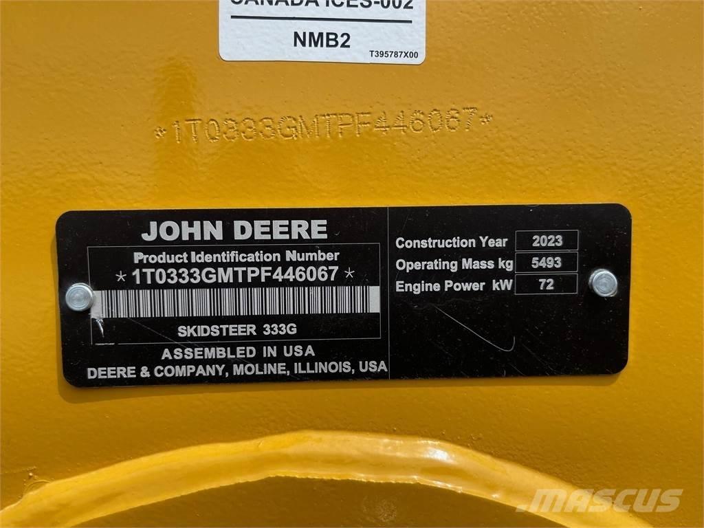 John Deere 333G Φορτωτάκια