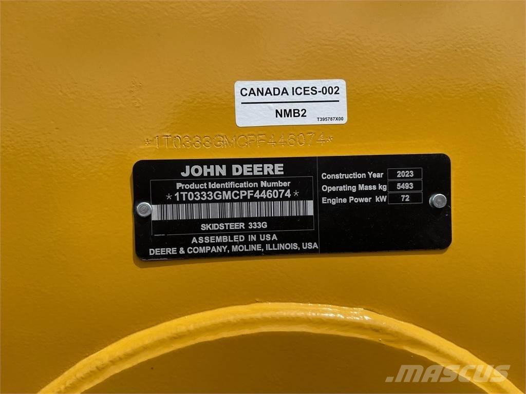 John Deere 333G Φορτωτάκια