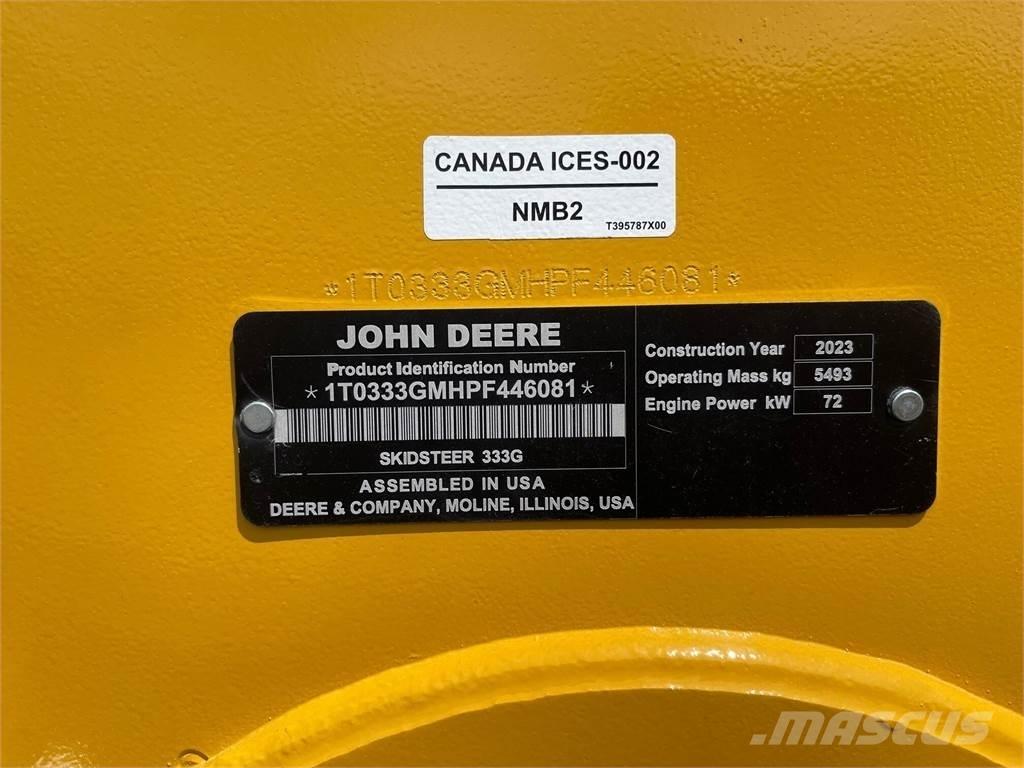 John Deere 333G Φορτωτάκια